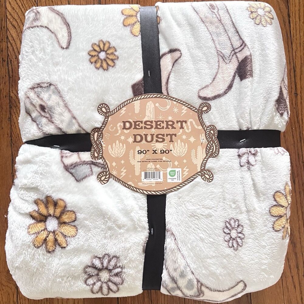 Desert Dust Queen Size Fleece Blanket